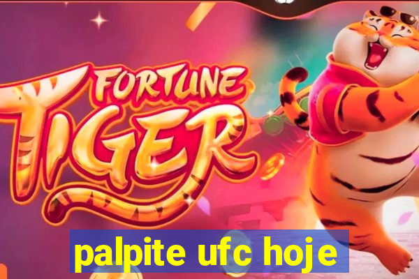 palpite ufc hoje